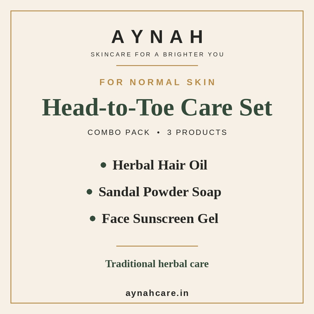 Head-to-Toe Care Set