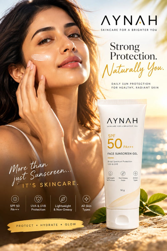 AYNAH SPF 50 PA+++ Face Sunscreen Gel