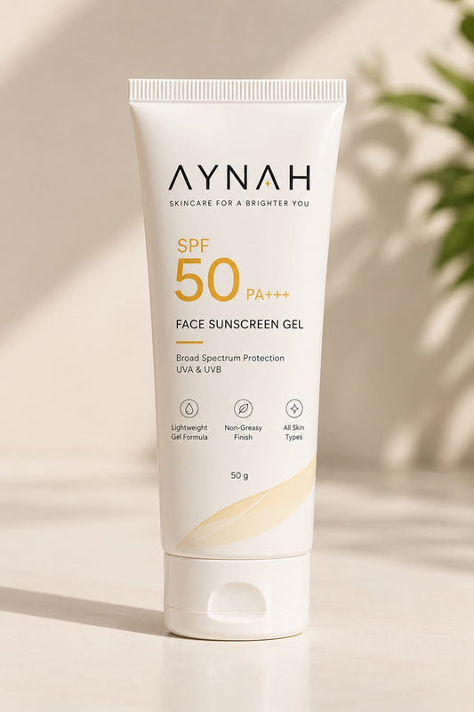 AYNAH SPF 50 PA+++ Face Sunscreen Gel